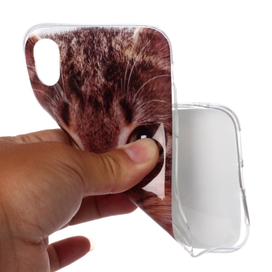 iPhone XR Tracy nugarėlė Cat face 5
