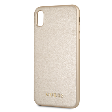 iPhone XS MAX aukso spalvos GUESS nugarėlė GUHCI65IGLGO 4