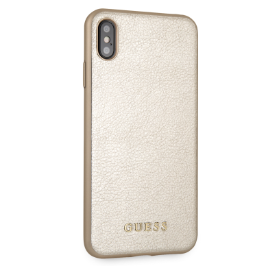 iPhone XS MAX aukso spalvos GUESS nugarėlė GUHCI65IGLGO 3