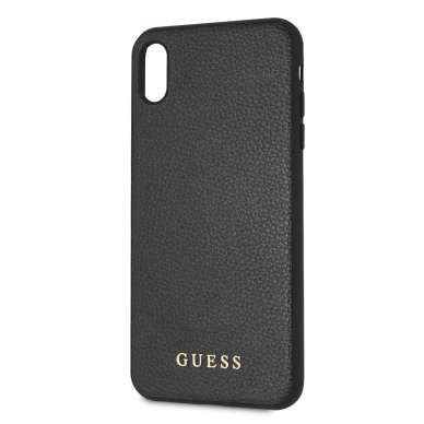 iPhone XS MAX juoda GUESS nugarėlė GUHCI65IGLBK 3