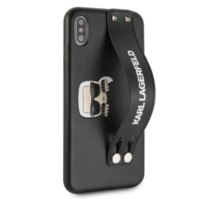 iPhone XS MAX juoda KARL LAGERFELD nugarėlė KLHCI65HA2BK 9