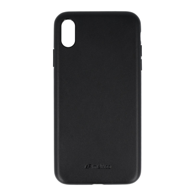 iPhone XS MAX juoda odinė MELKCO REGAL SNAP nugarėlė