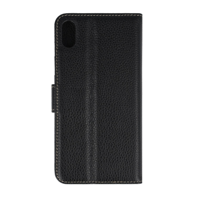 iPhone XS MAX juodas odinis WAXFALL KLASSIKER dėklas 2