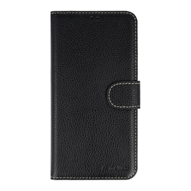 iPhone XS MAX juodas odinis WAXFALL KLASSIKER dėklas