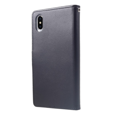 iPhone XS MAX juodas Rich Diary dėklas 1