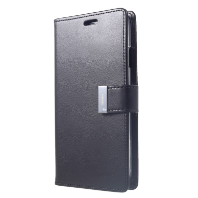 iPhone XS MAX juodas Rich Diary dėklas 2