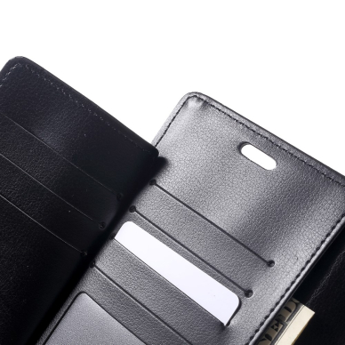 iPhone XS MAX juodas Rich Diary dėklas 5