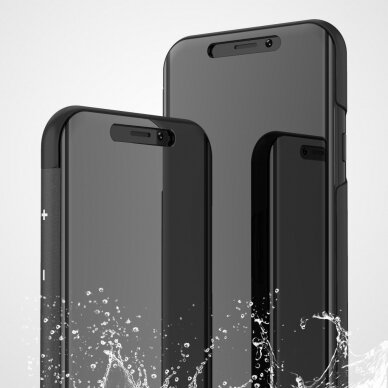 iPhone XS MAX juodas VIEW WINDOW dėklas 6