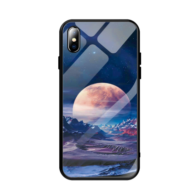 Iphone XS MAX picture glass nugarėlė Planet 1