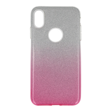 iPhone XS MAX rožinė GLITTER3 nugarėlė