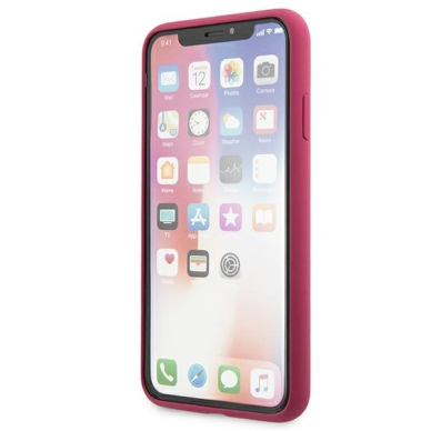 iPhone XS MAX tamsiai rožinė KARL LAGERFELD nugarėlė KLHCI65SLFKFU 6