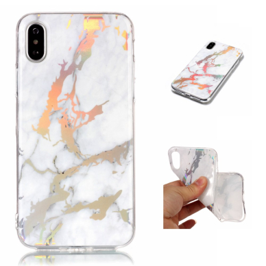 iPhone XS MAX Tracy White Marble+ nugarėlė 1