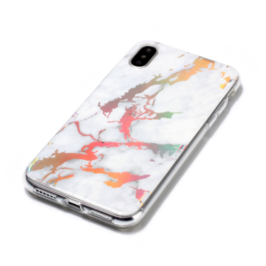 iPhone XS MAX Tracy White Marble+ nugarėlė 4