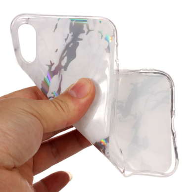 iPhone XS MAX Tracy White Marble+ nugarėlė 6