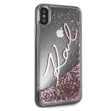 iPhone XS MAX water rausva KARL LAGERFELD nugarėlė KLHCI65SGPI 3