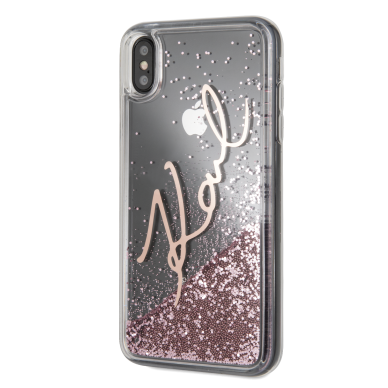 iPhone XS MAX water rausva KARL LAGERFELD nugarėlė KLHCI65SGPI 2