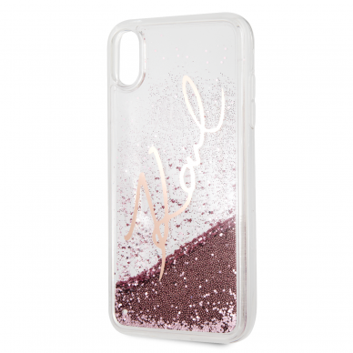 iPhone XS MAX water rausva KARL LAGERFELD nugarėlė KLHCI65SGPI 4