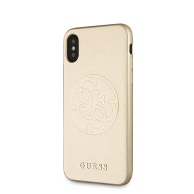iPhone X/XS aukso spalvos GUESS nugarėlė GUHCPXRSSASGO 2