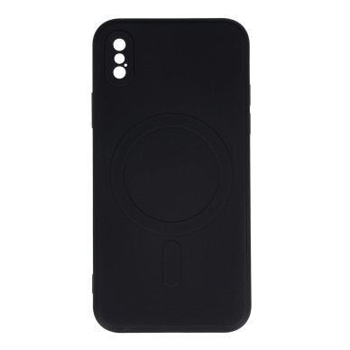 iPhone X/XS black MERCURY SILICONE MAGSAFE nugarėlė