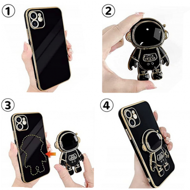 iPhone X/XS black ROOSEVELT ASTRONAUT nugarėlė 11
