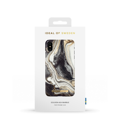 iPhone X/XS iDeal Of Sweden nugarėlė Golden Ash Marble 2