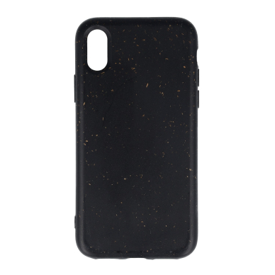 iPhone X/XS juoda ECO wheat nugarėlė