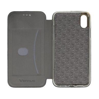Iphone X/XS juodas VENCOTTON dėklas 1