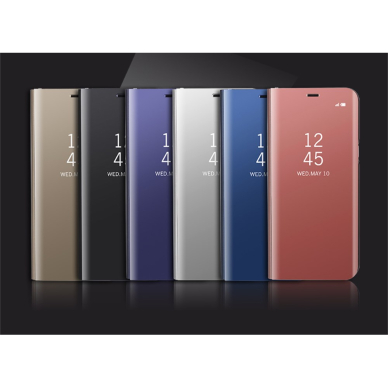 iPhone X/XS juodas VIEW WINDOW dėklas 3