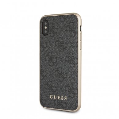iPhone X/XS pilka GUESS nugarėlė GUHCPXG4GG 2