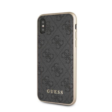 iPhone X/XS pilka GUESS nugarėlė GUHCPXG4GG 2