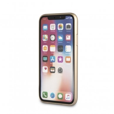 iPhone X/XS pilka GUESS nugarėlė GUHCPXG4GG 1