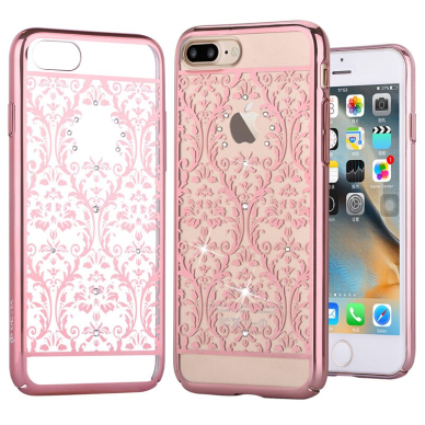 iPhone X/XS rausva BAROQUE DEVIA nugarėlė 1