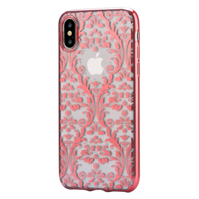 iPhone X/XS rausva BAROQUE DEVIA nugarėlė