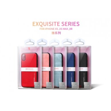 Iphone X/XS šviesiai rožinė EXQUISITE nugarėlė 1