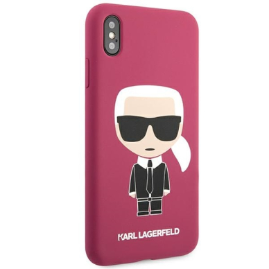 iPhone X/XS tamsiai rožinė KARL LAGERFELD nugarėlė KLHCPXSLFKFU 5 iPhone X/XS tamsiai rožinė KARL LAGERFELD nugarėlė KLHCPXSLFKFU 5