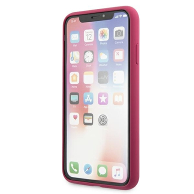 iPhone X/XS tamsiai rožinė KARL LAGERFELD nugarėlė KLHCPXSLFKFU 6
