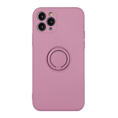 iPhone X/XS violetinė VENNUS SILICONE RING nugarėlė 2