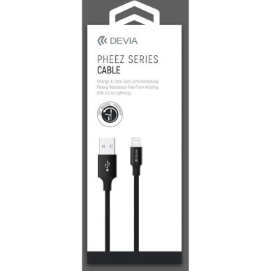 iPhone/iPad LIGHTNING MARS black laidas DEVIA 1