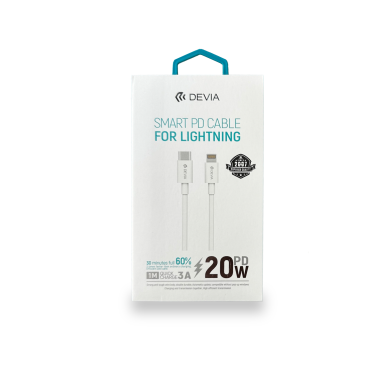iPhone/iPad LIGHTNING SMART PD 3A 20W laidas DEVIA 1