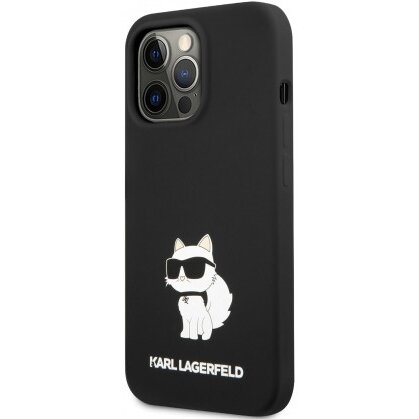 iPhone 13 PRO black Liquid Silicone NFT KARL LAGERFELD nugarėlė 2