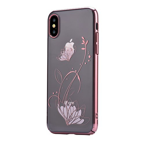 iPhone X/XS rausva LOTUS DEVIA nugarėlė