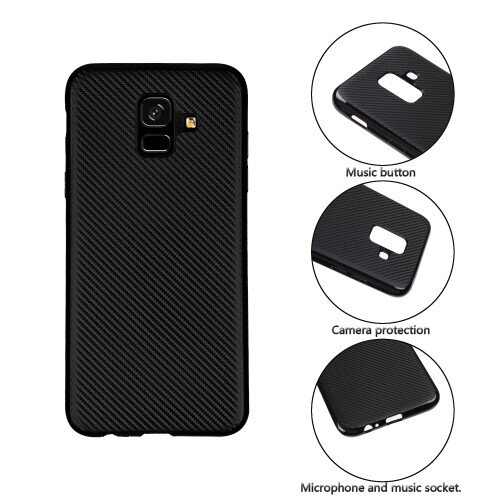 iPhone 7/8/SE 2020 sidabro spalvos CARBON FIBER nugarėlė 2