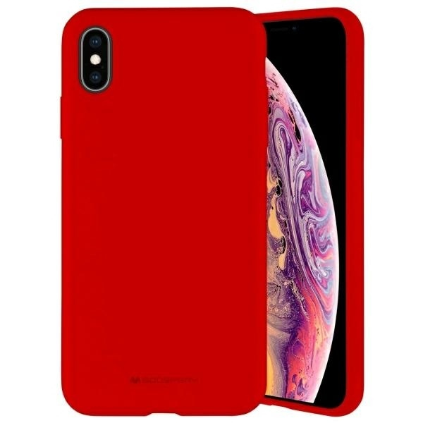 iPhone 12/12 PRO red MERCURY SILICONE nugarėlė