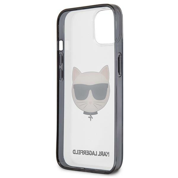 iPhone 13 MINI Transparent KARL LAGERFELD Choupette nugarėlė 6