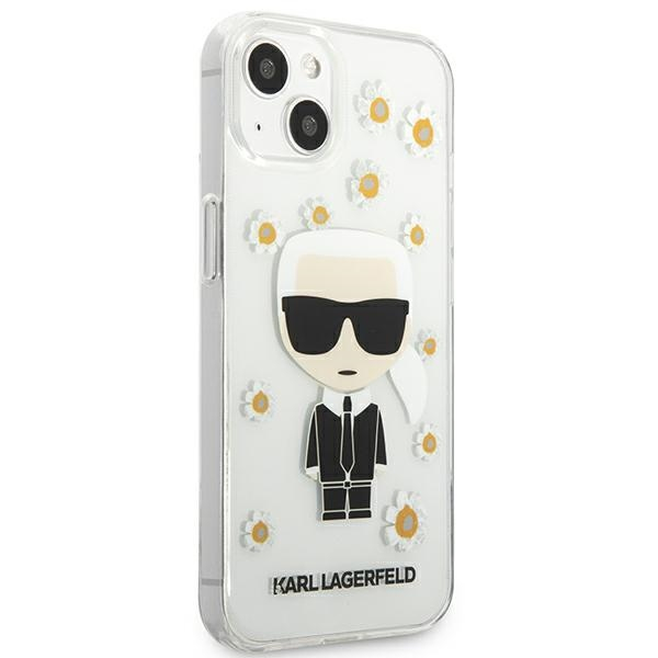 iPhone 13 skaidri KARL LAGERFELD nugarėlė KLHCP13MHFLT 3