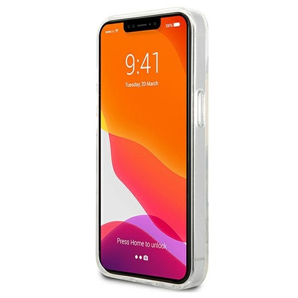 iPhone 13 skaidri-rožinė KARL LAGERFELD nugarėlė KLHCP13MCFNRCPI 4