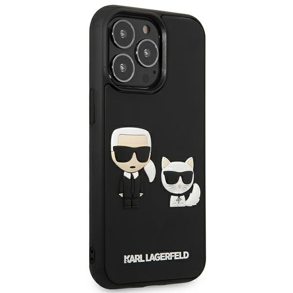 iPhone 13 PRO juoda KARL LAGERFELD nugarėlė KLHCP13L3DRKCK 3