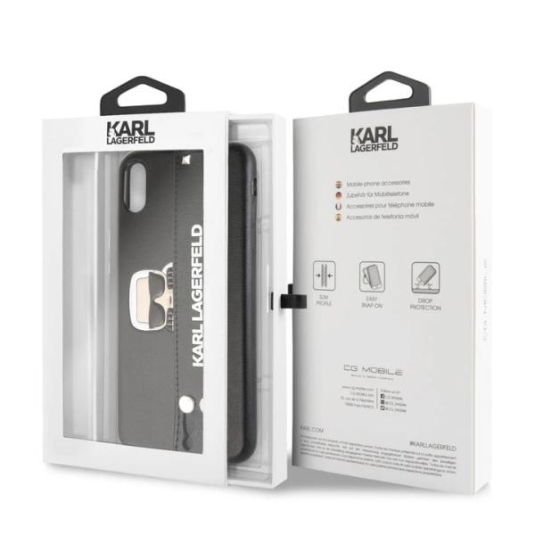 iPhone XS MAX juoda KARL LAGERFELD nugarėlė KLHCI65HA2BK 12 iPhone XS MAX juoda KARL LAGERFELD nugarėlė KLHCI65HA2BK 12