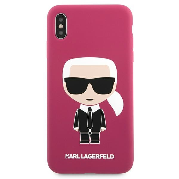 iPhone X/XS tamsiai rožinė KARL LAGERFELD nugarėlė KLHCPXSLFKFU 4 iPhone X/XS tamsiai rožinė KARL LAGERFELD nugarėlė KLHCPXSLFKFU 4