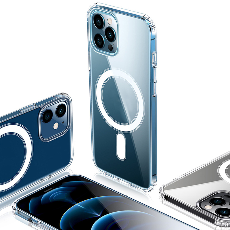 iPhone 12/12 PRO clear Anti Shock MagSafe nugarėlė 5